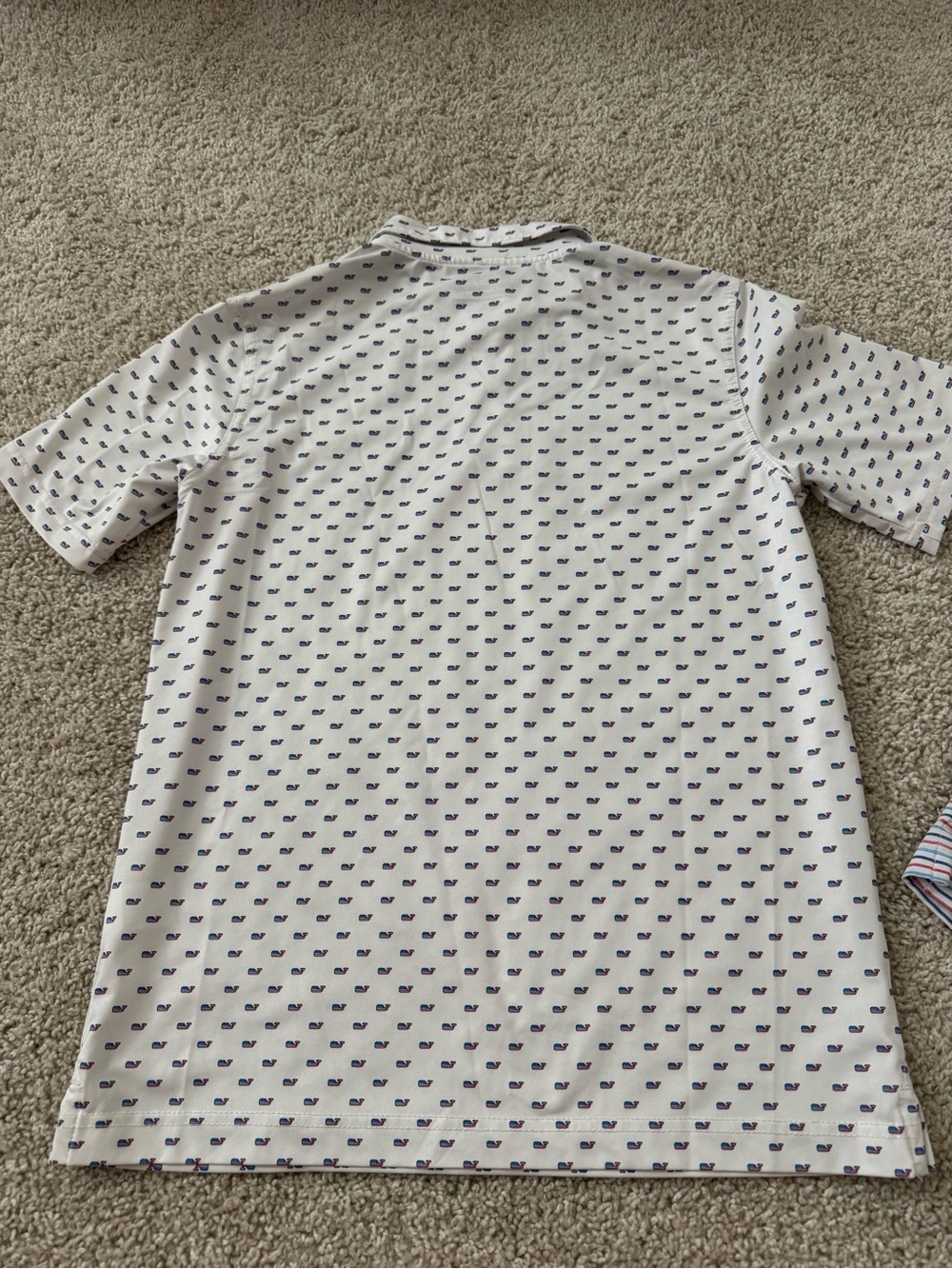 2 Boys Vineyard Vines Patterned Polo Shirts - Performance Classic Short Sleeve - Picture 7 of 8